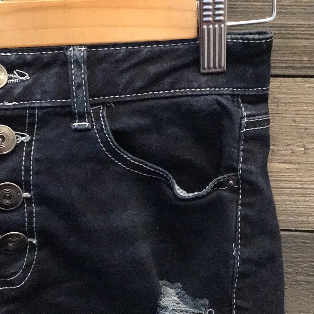NOBO High Rise Jean Shorts - Picture 4 of 7